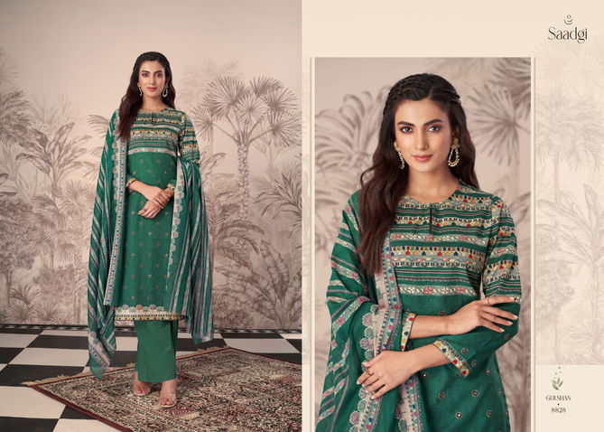 Gulshan By Saadgi Printed Cotton Dress Material Catalog